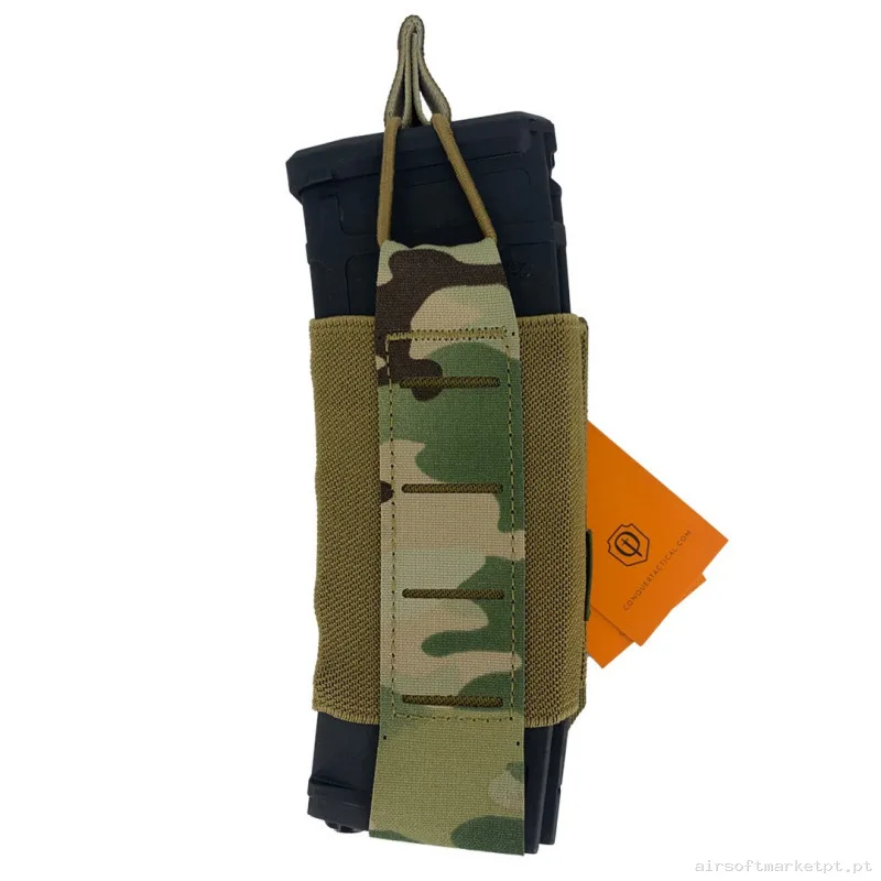 Pouch Portacargador Simple Tegris M4 Conquer Multicam — Coletes & Rigs — Airsoft Market PT