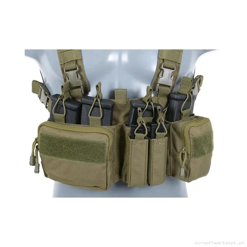 Chest Rig Sniper/Dmr Verde Od — Coletes & Rigs — Airsoft Market PT (foto 3)