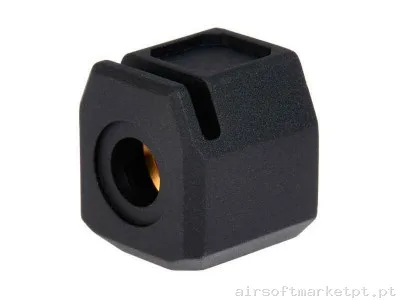 Compensador Ludus Secutor Preto — Supressores & Tracers — Airsoft Market PT