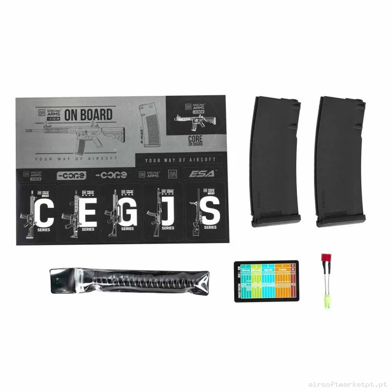 Réplica Specna Arms SA-E23-L edge gen2 hal2 negro — Rifles de Assalto (AR/M4/AK) — Airsoft Market PT (foto 6)