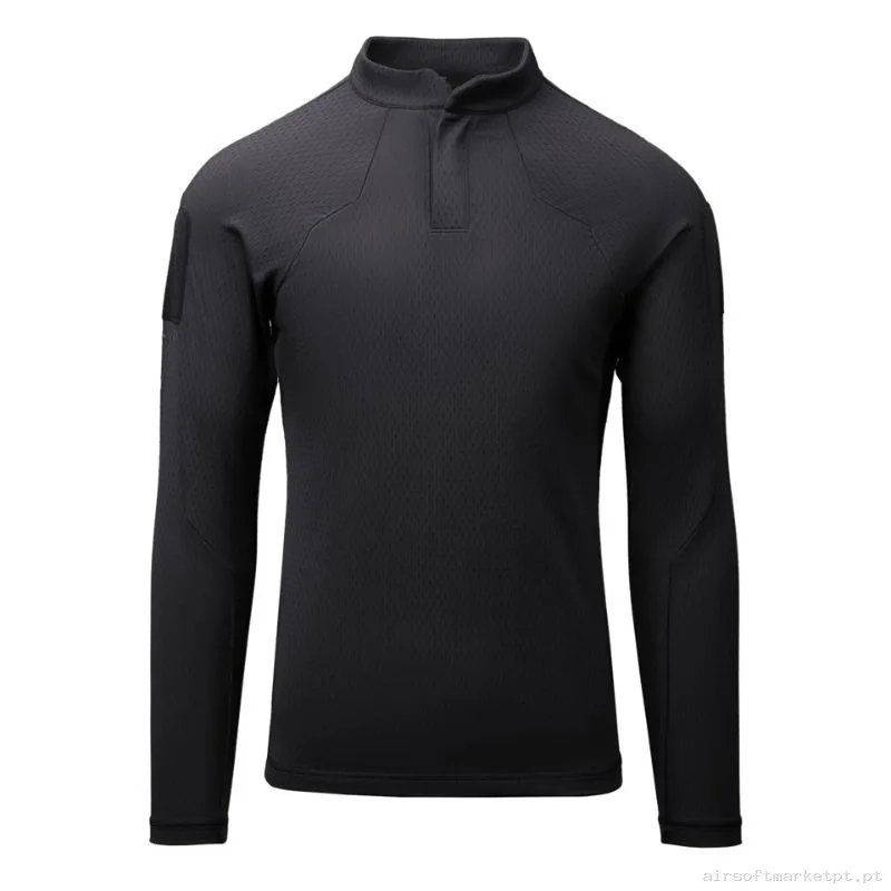 CAMISETA COMBATE HELIKON-TEX APEX LIGHTWEIGHT NEGRA — Vestuário (Fardas) — Airsoft Market PT