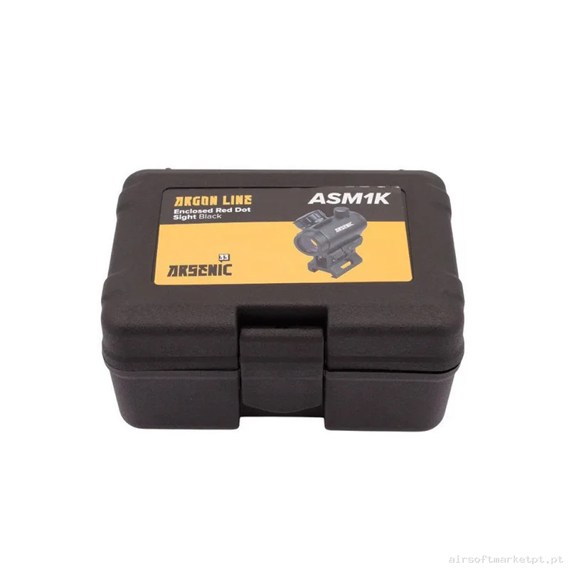 Visor Red Dot T1 Arsenic Argon ASM1K negro — Miras & Ópticas — Airsoft Market PT (foto 3)