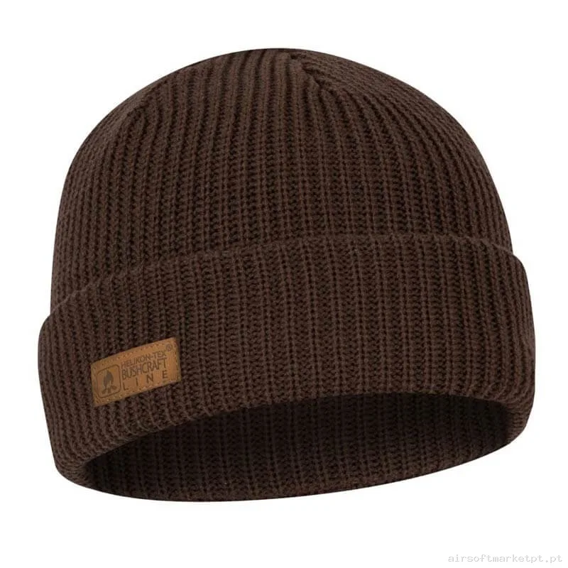 Gorro Helikon-Tex Wanderer Cap Lana Dark Earth — Proteção Ocular & Facial — Airsoft Market PT