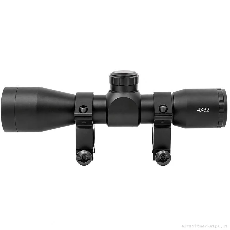 Visor Arsenic Argon 4x32 Negro — Miras & Ópticas — Airsoft Market PT (foto 4)