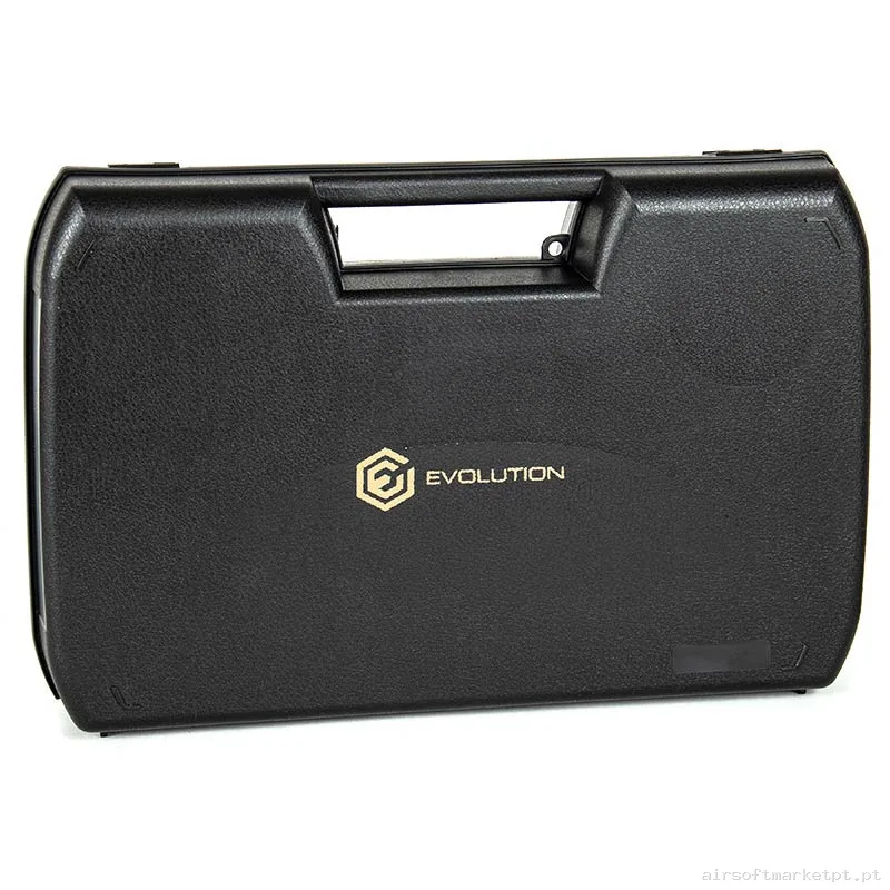 Maleta Rígida Porta Pistola Evolution Pistol Hard Case Ea0515pc 32 Cm preto — Sacos & Mochilas — Airsoft Market PT