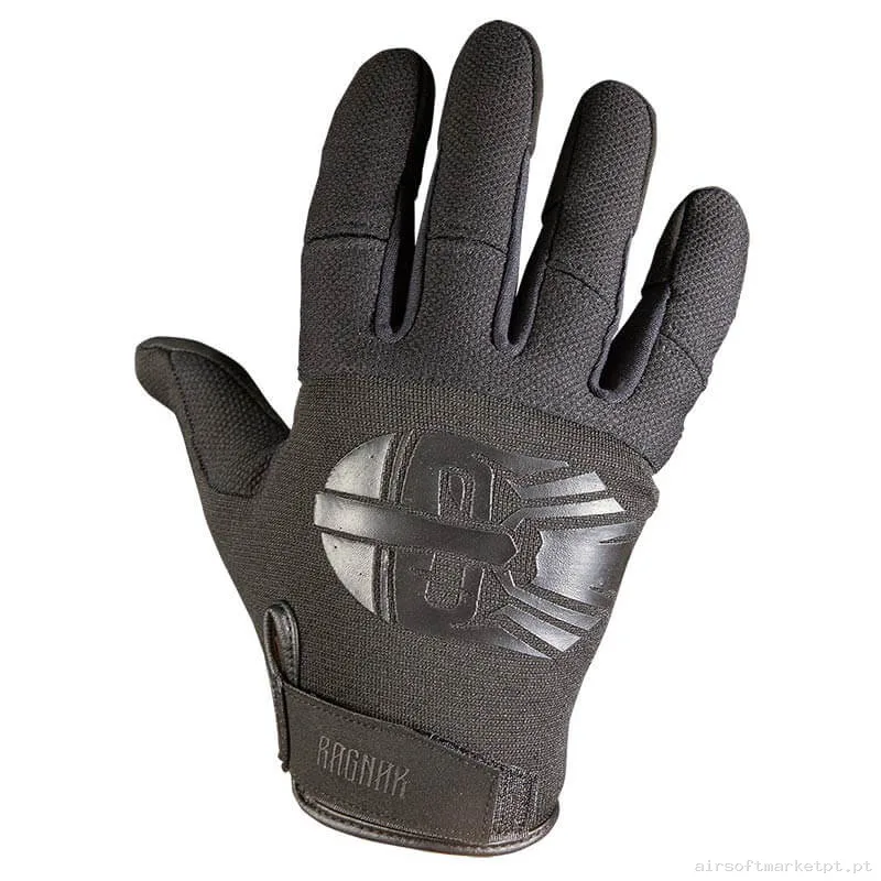 Luvas Ragnar Valkyrie Mk2 preto — Gear Táctico — Airsoft Market PT