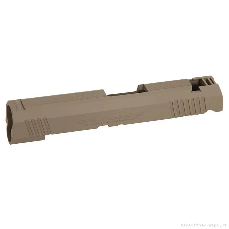 Externo Pistola Corredera Tokyo Marui Hi-Capa Desert Warrior DW-1 Polimero tan — Acessórios & Componentes — Airsoft Market PT