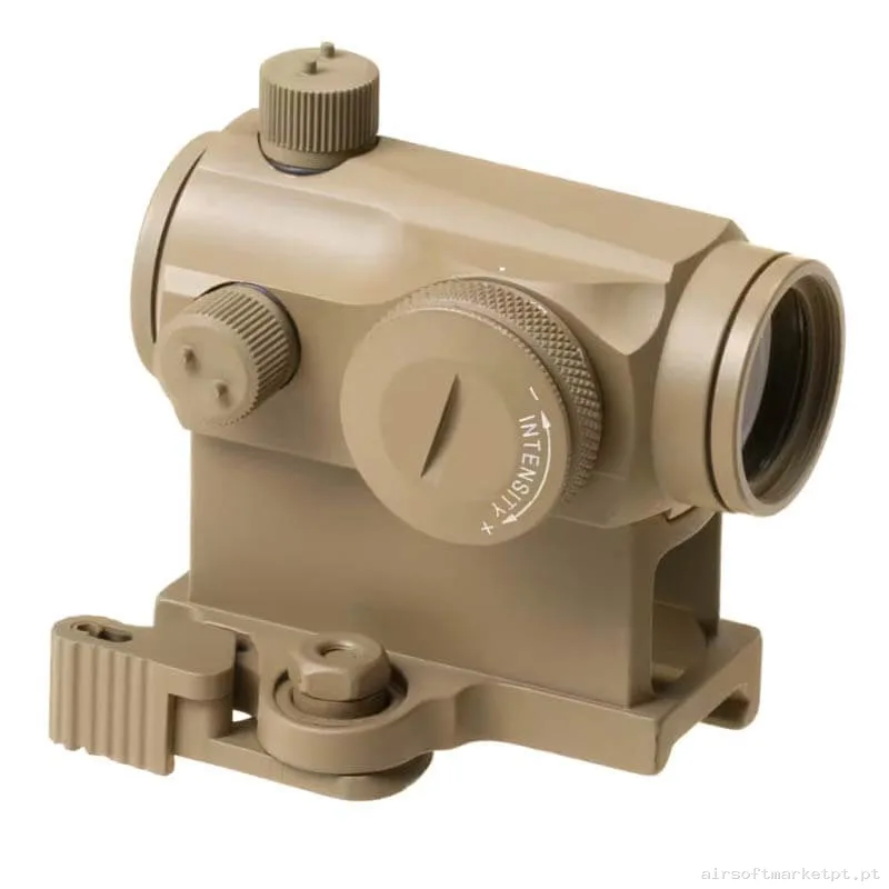 Mira Ponto vermelho T1 Aim-O RD-1 QD tan — Miras & Ópticas — Airsoft Market PT