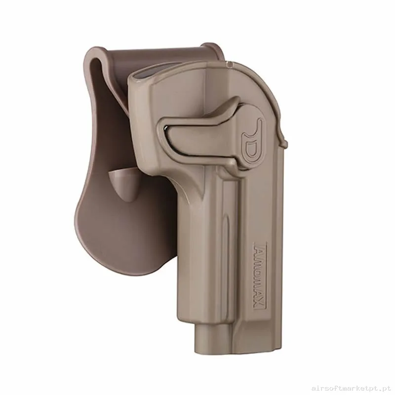 Cinturão tático Rigido Beretta 92 Amomax Rot 360 Terra Escura — Coletes & Rigs — Airsoft Market PT
