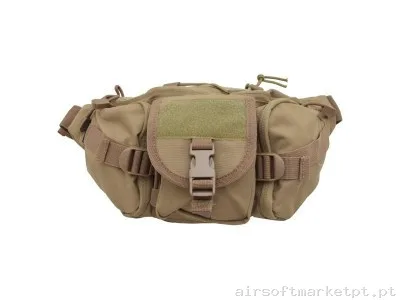 Bolsa cintura tática JS Tactical Tan — Sacos & Mochilas — Airsoft Market PT (foto 4)