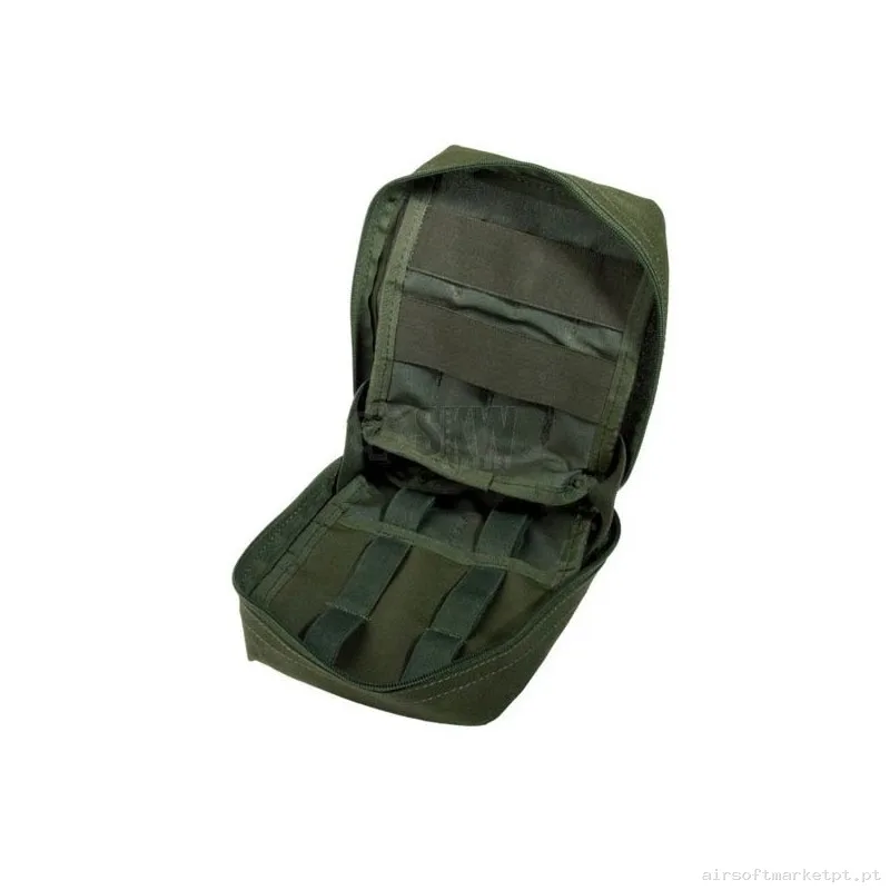 Pouch Médico Verde OD Delta Tactics — Coletes & Rigs — Airsoft Market PT (foto 2)