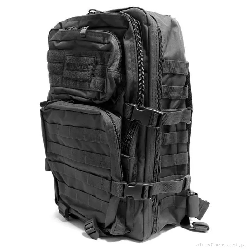 Mochila Tática MOLLE Mil-Tec Us Assault 36l preta — Sacos & Mochilas — Airsoft Market PT