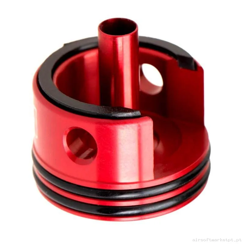 Interno Cabeça Cilindro Ver.2 Maxx Model Double Air Seal & Damper Alumínio vermelho — Peças Internas (AEG) — Airsoft Market PT