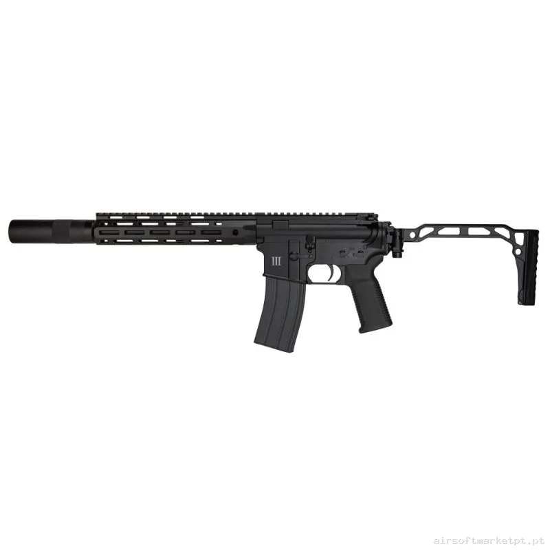 Réplica GBB M4 Secutor Centurion III MWS preta — Rifles de Assalto (AR/M4/AK) — Airsoft Market PT