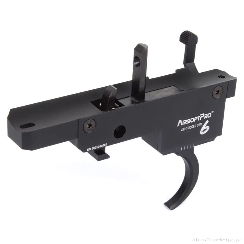 Interno Gatilho Completo Reforçado VSR-10 Airsoftpro Zero Trigger Gen.6 — Peças Internas (AEG) — Airsoft Market PT