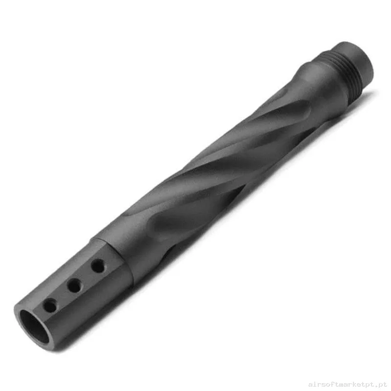 Externo Pistola Cano Externo Novritsch Tp22 Estriado preto — Acessórios & Componentes — Airsoft Market PT