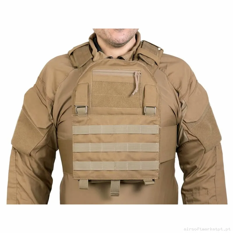 Colete Porta Placas Delta Tactics Force Mk1 coyote — Coletes & Rigs — Airsoft Market PT