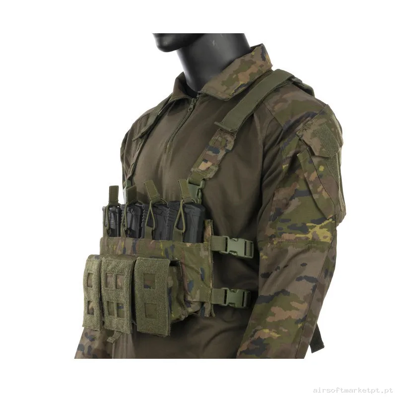 Chest Rig Force MK2 Boscoso Español Delta Tactics — Coletes & Rigs — Airsoft Market PT (foto 3)