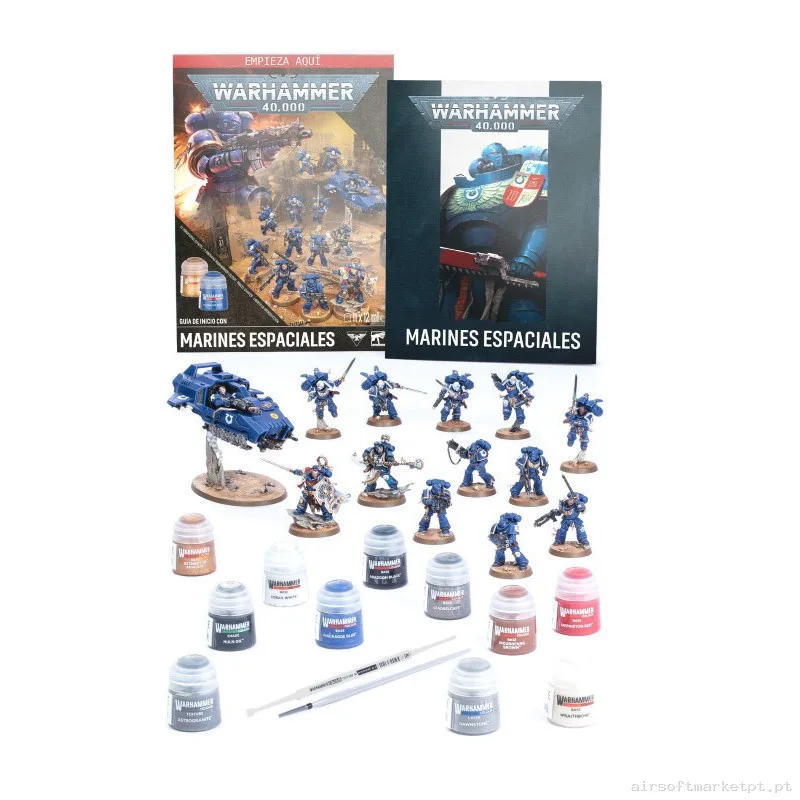 Guía de inicio Warhammer 40,000: Marines Espaciales — Outros — Airsoft Market PT