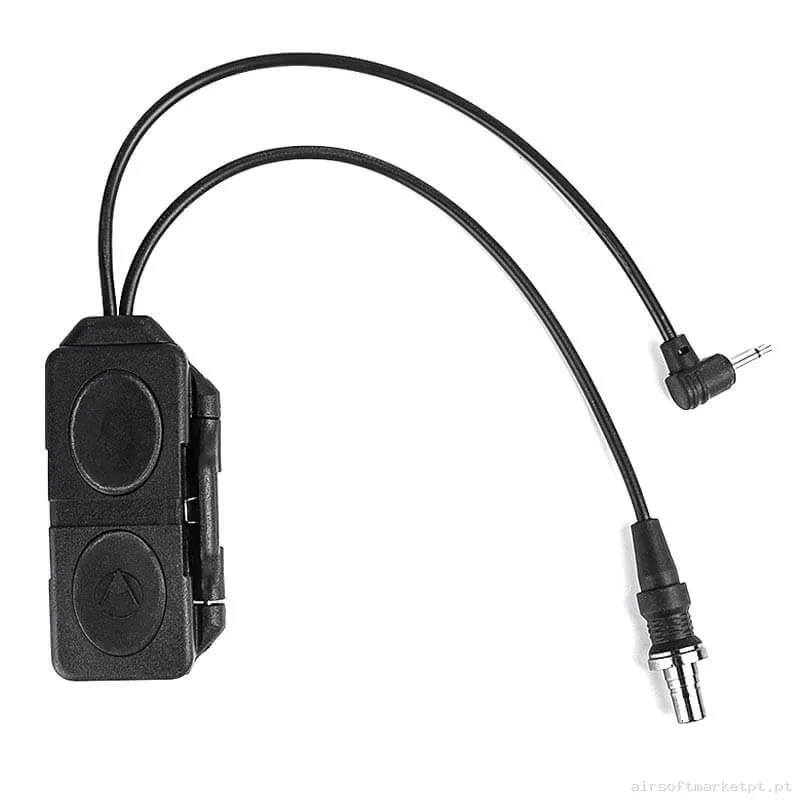 Pulsador Tático Wadsn Dual Function Tape Switch Mini Sf Ml & 2.5mm negro — Acessórios & Componentes — Airsoft Market PT