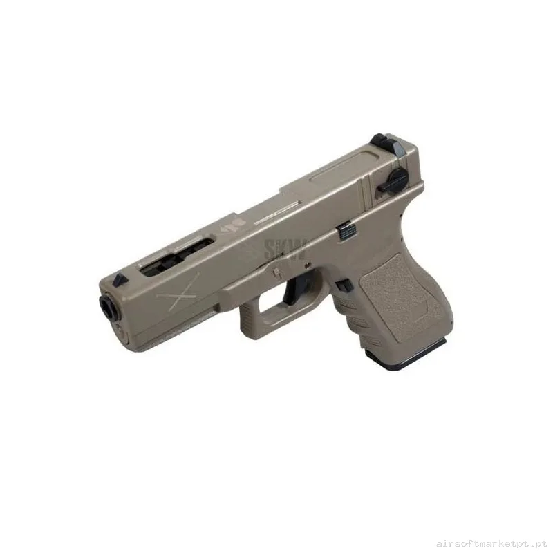 Pistola Yakuza G18 Saigo Eléctrica Tan — Pistolas — Airsoft Market PT (foto 2)
