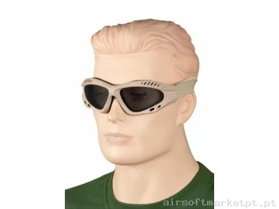 Oculos de Grille Tan — Proteção Ocular & Facial — Airsoft Market PT