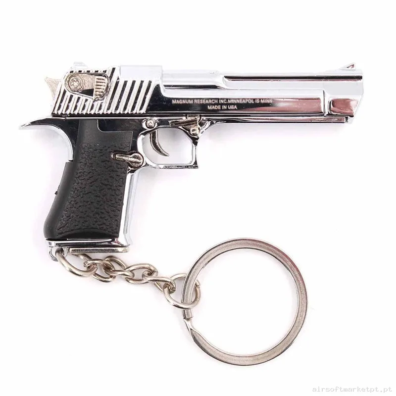 Llavero Funcional Pistola Desert Eagle 6.6 Cm Plateada — Acessórios & Componentes — Airsoft Market PT (foto 2)