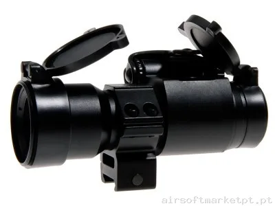 Mira Red Dot 1x30 Duel Code — Lanternas & Lasers — Airsoft Market PT