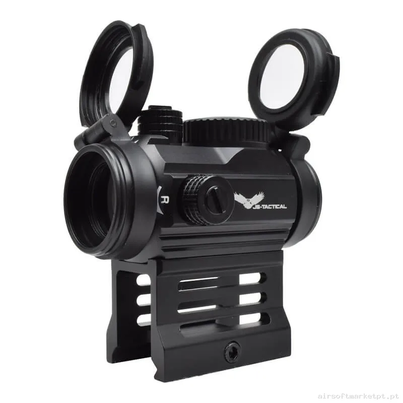 Mira Ponto Vermelho Js Tactical JS-BD02 1" Raiser negro — Miras & Ópticas — Airsoft Market PT