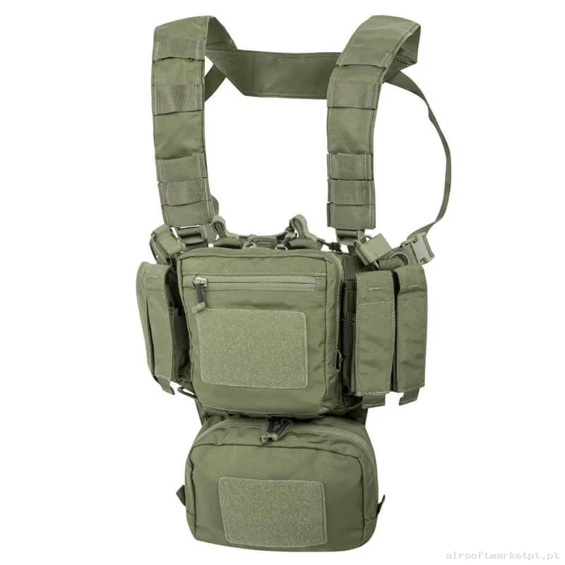 Colete Chest Rig Helikon-Tex Training Mini Rig verde od — Coletes & Rigs — Airsoft Market PT