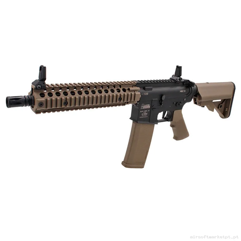 Réplica Specna Arms Mk18 Sa-F19 Flex Daniel Defense Gen2 Hal Etu Negro-Tan — Rifles de Assalto (AR/M4/AK) — Airsoft Market PT (foto 3)