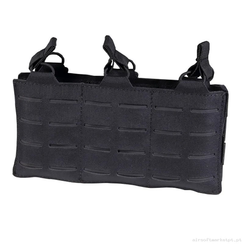 Pouch Corso Cargador M4 Triple Dagger Mk1 Láser Negro — Coletes & Rigs — Airsoft Market PT