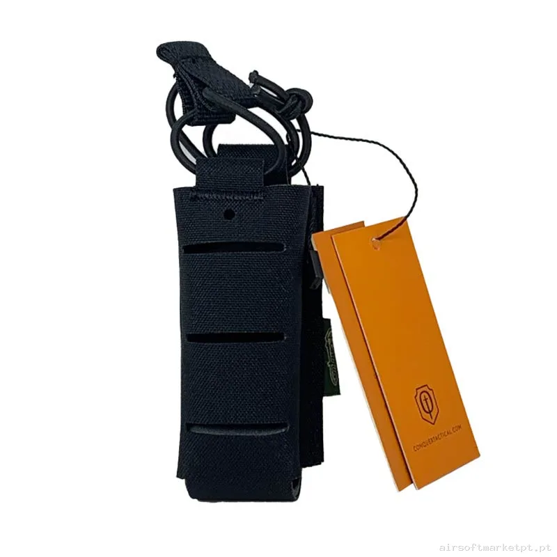 Pouch Magazine Pouch Pistola Conquer Lp Láser Cut negro — Carregadores / Magazines — Airsoft Market PT