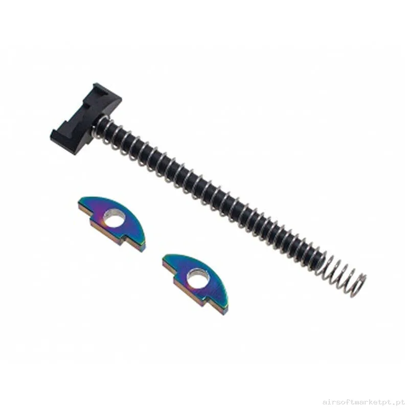 Interno Pistola Guia Mola AAP-01 Cowcow Guide Rod Set negro — Peças Internas (AEG) — Airsoft Market PT