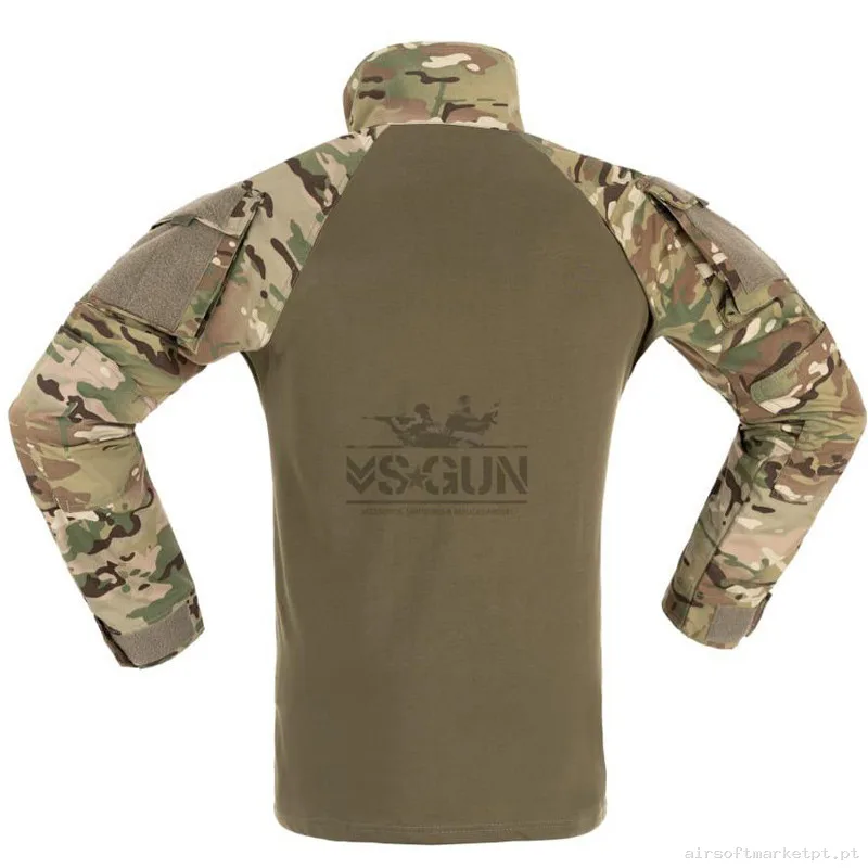 Camiseta Combate Invader Gear - multicam original - M — Vestuário (Fardas) — Airsoft Market PT (foto 3)