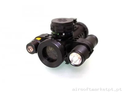 Visor Stealth Tático Range BSA — Miras & Ópticas — Airsoft Market PT