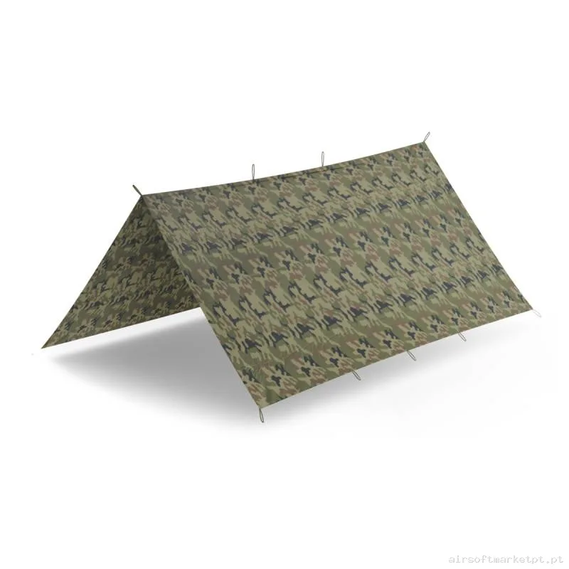Toldo Universal Tático Helikon-Tex Supertarp Pl Woodland — Outros — Airsoft Market PT