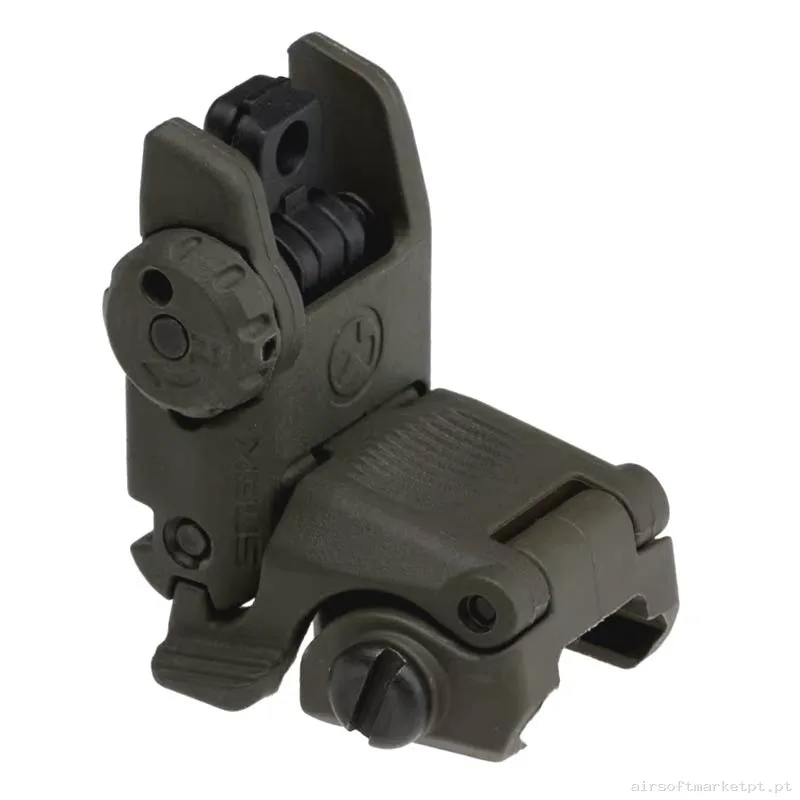 Mira Alza Abatible Magpul Mbus Gen.2 Rear Back-Up Sight verde od — Miras & Ópticas — Airsoft Market PT