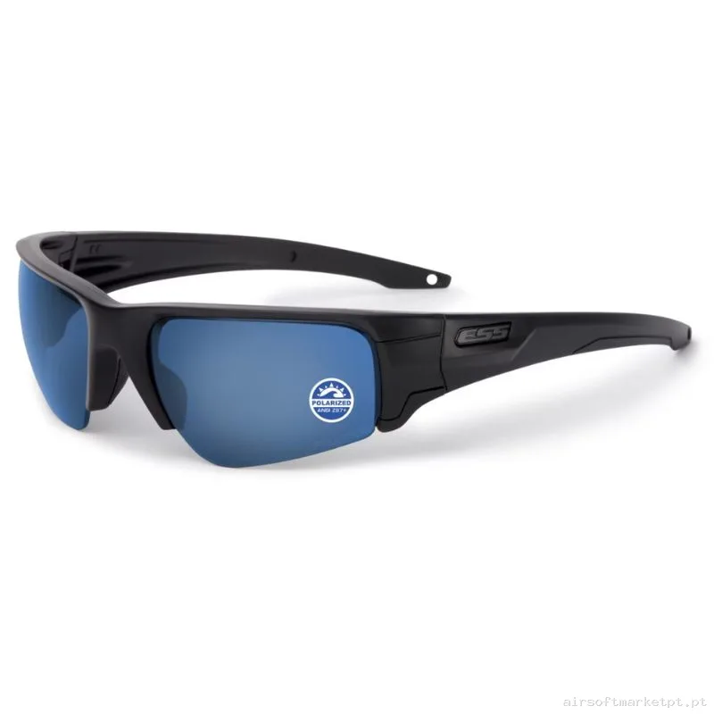 Óculos Ess Crowbar Tactical azul Polarizado Negros — Proteção Ocular & Facial — Airsoft Market PT