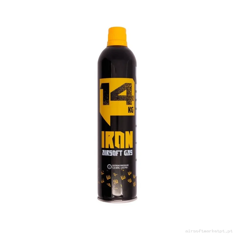 Botella Green Gas Arsenic Iron 14kg con silicona — Gás & CO2 — Airsoft Market PT