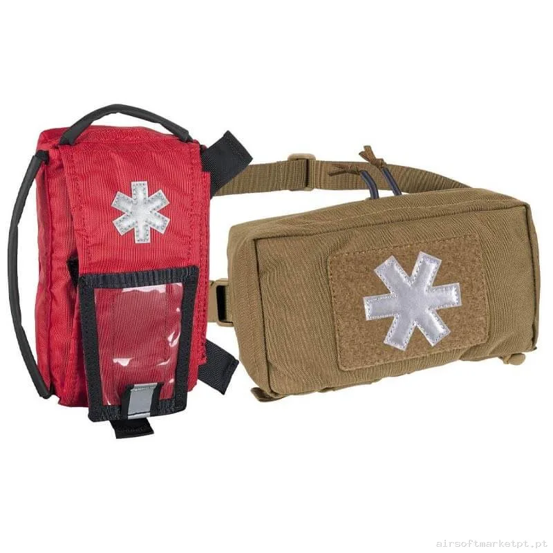 Pouch Médico Helikon-Tex Modular Individual Med Kit coyote — Coletes & Rigs — Airsoft Market PT