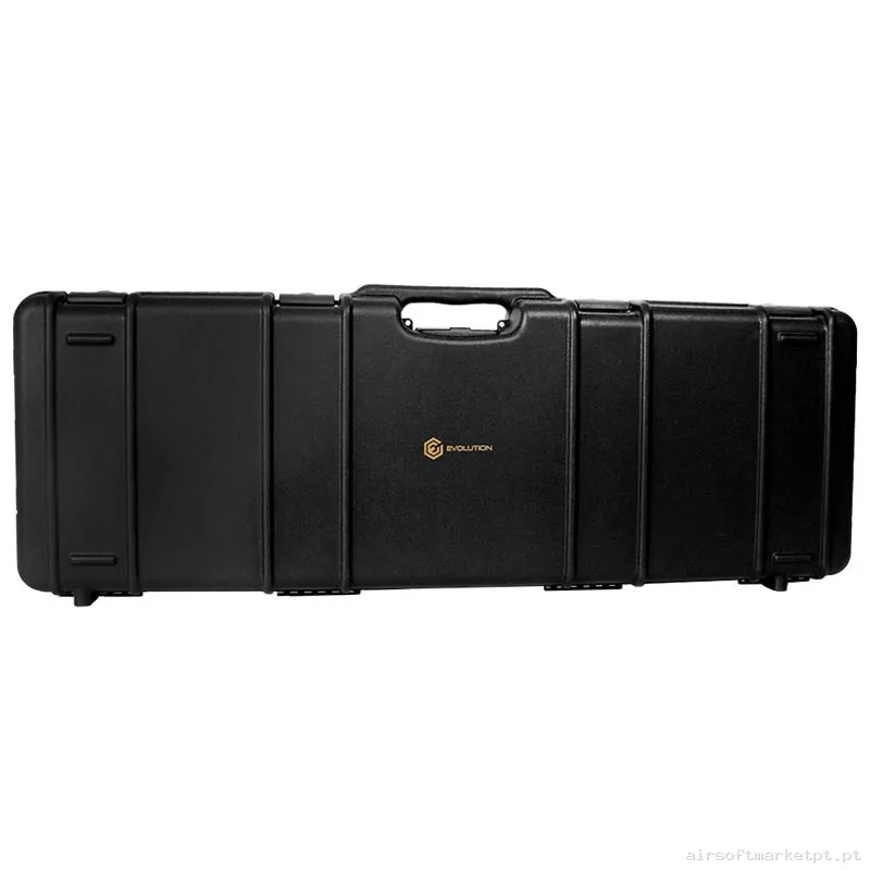 Maleta Rígida Porta Fusiles Evolution Rifle Hard Case Ea0497rc 103 Cm preto — Sacos & Mochilas — Airsoft Market PT
