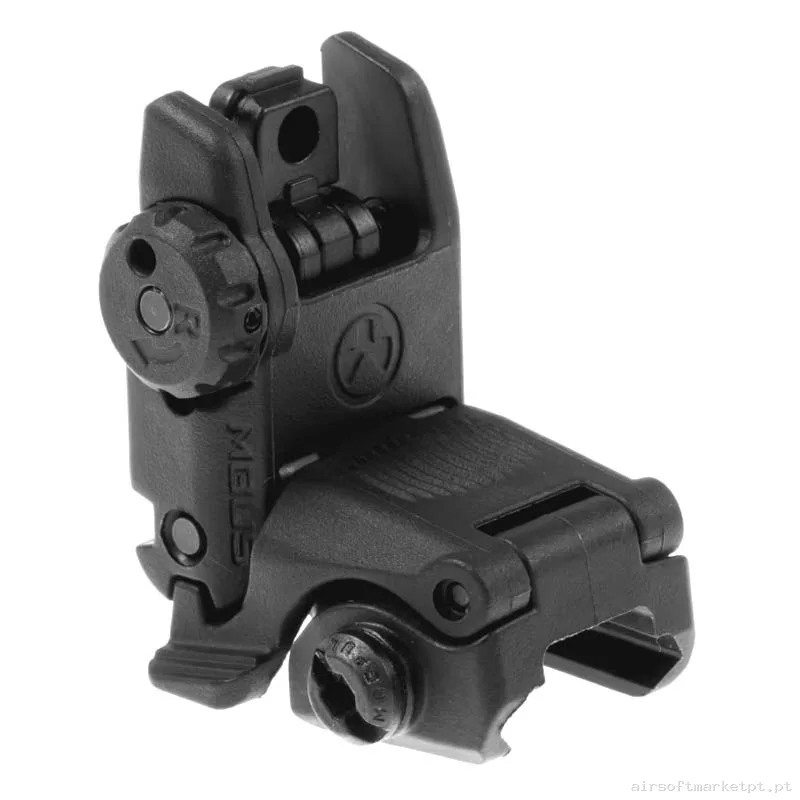 Mira Alza Abatible Magpul Mbus Gen.2 Rear Back-Up Sight negra — Miras & Ópticas — Airsoft Market PT