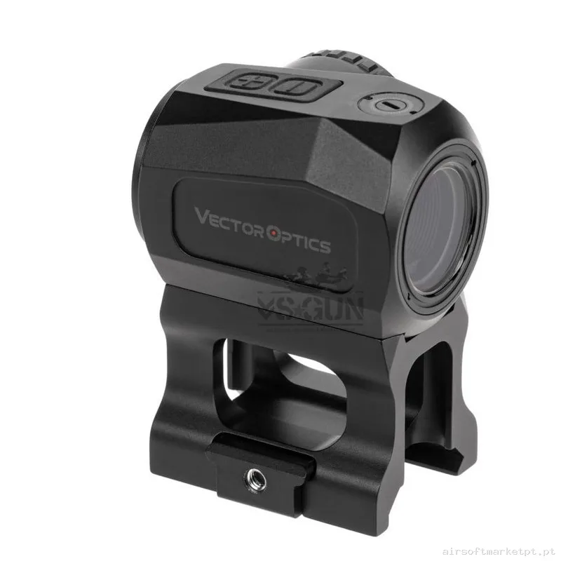 Mira punto rojo 1X20 Vector Optics Scrapper negro — Miras & Ópticas — Airsoft Market PT (foto 3)