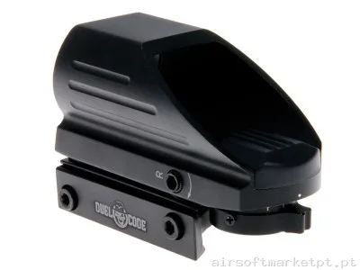Mira Rojo Verde Duel Code — Lanternas & Lasers — Airsoft Market PT