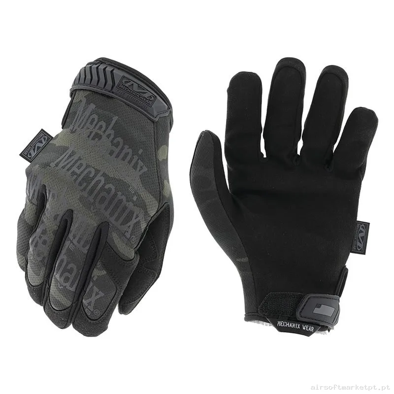 Guantes Mechanix Original - Multicam Black - XL — Gear Táctico — Airsoft Market PT