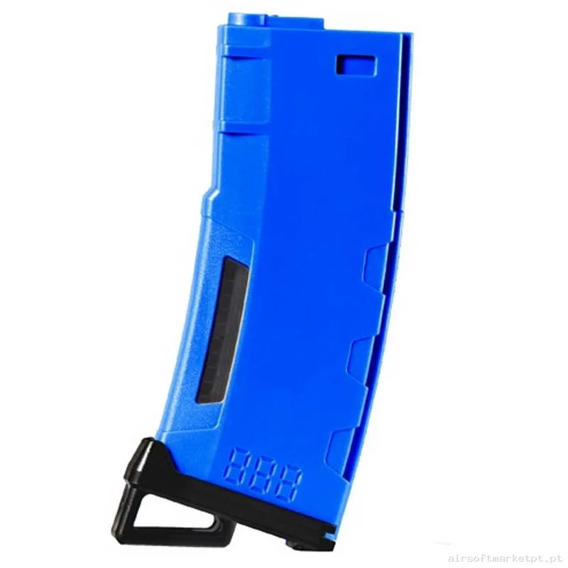 Magazine Réplica Midcap M4 Lancer Tactical Speed Polimero 130 Bbs azul — Carregadores / Magazines — Airsoft Market PT