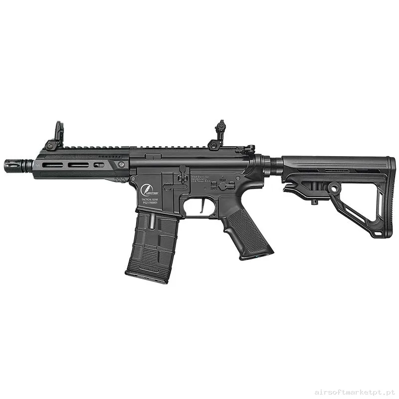 Réplica airsoft AEG M4 ICS Lightway-Dagger negra — Rifles de Assalto (AR/M4/AK) — Airsoft Market PT