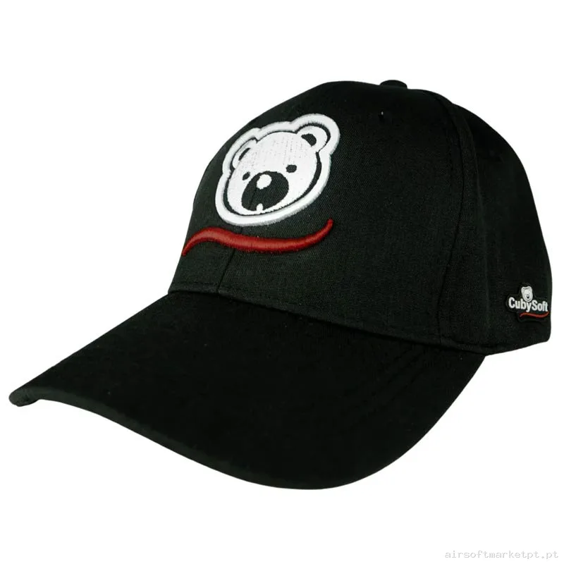 Gorra Beisbol Cubysoft Oso negra — Proteção Ocular & Facial — Airsoft Market PT