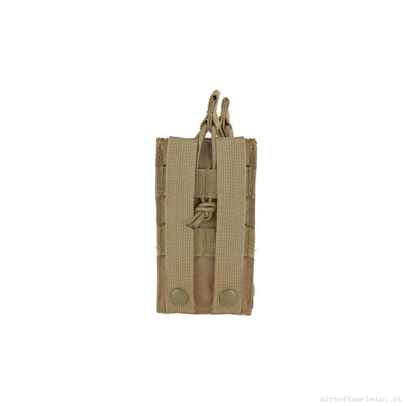 Pouch M4 Molle Modular Simple Doble - Tan 8 Fields — Coletes & Rigs — Airsoft Market PT (foto 2)